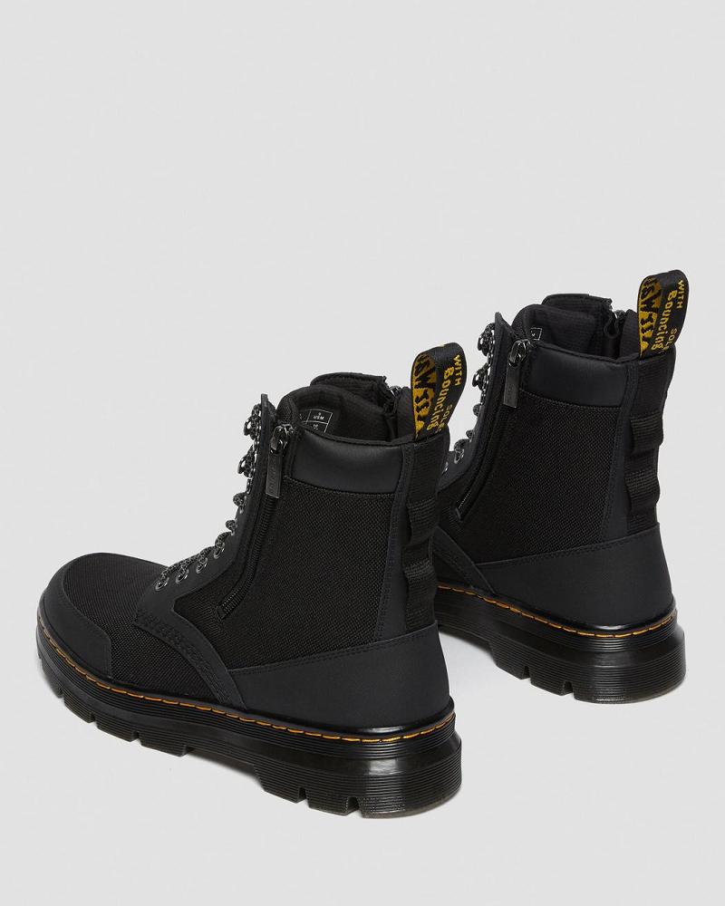 Men's Dr Martens Combs Zip Casual Boots Black | AU 465HAP